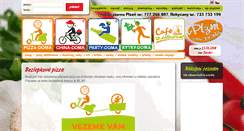 Desktop Screenshot of pizza-doma.cz